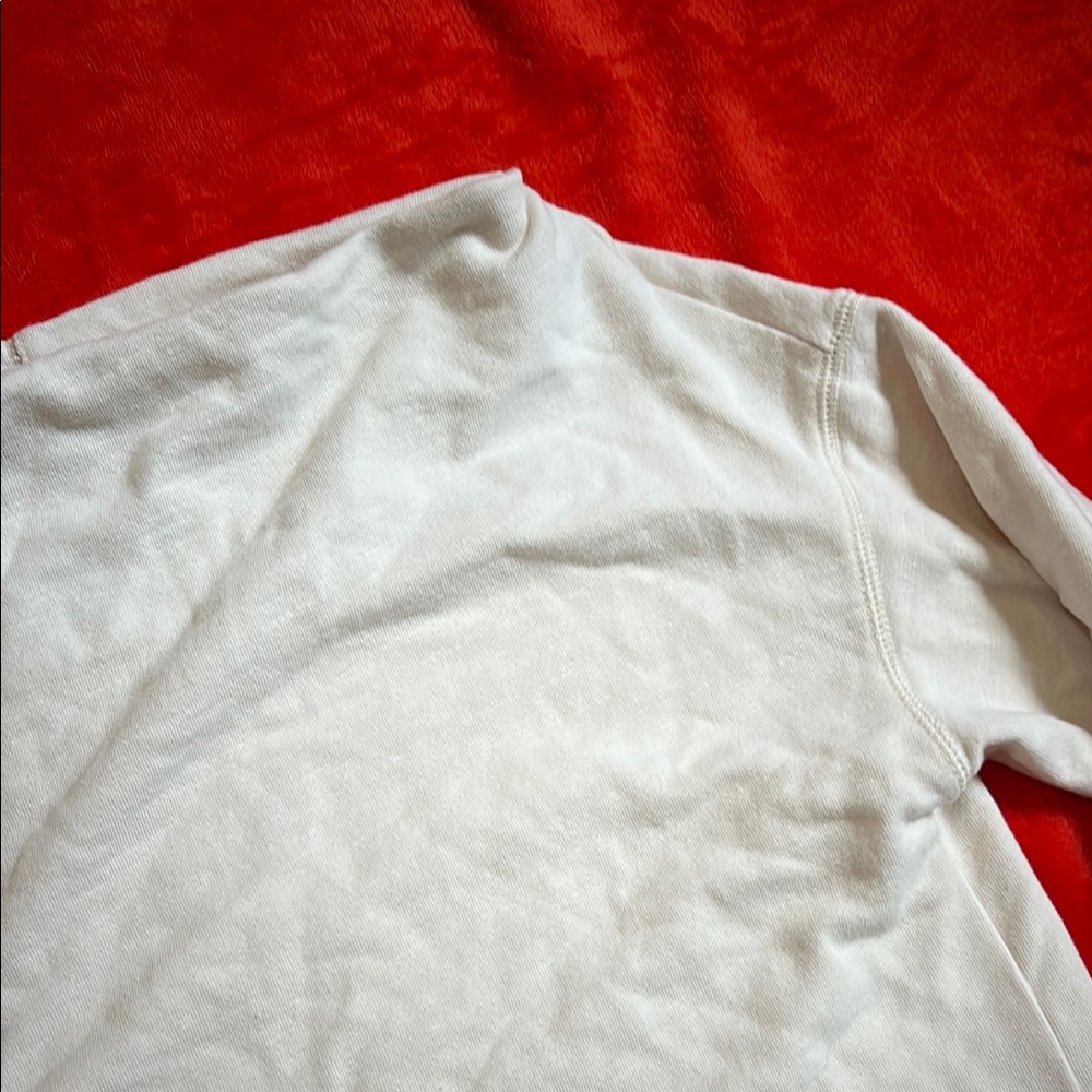 Pilcro Cream Sweatshirt - Picture 4 of 10
